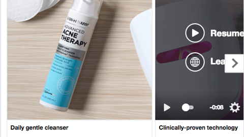 CVS 'Acne-Fighting Essentials' Facebook Update